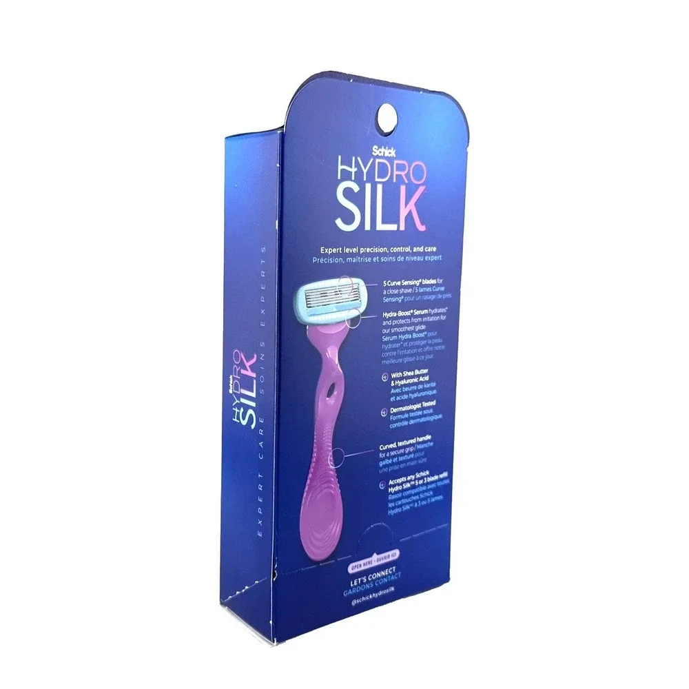 Schick Hydro Silk Razor for Women - 1 Razor Handle + 2 Razor Refill Pack - 1 Set - Picture 6 of 6